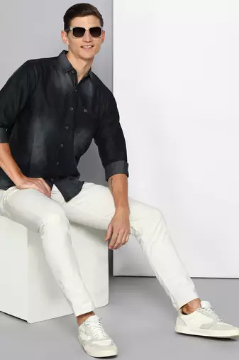 Kuons avenue men's denim casual shirt | denim shirt for men