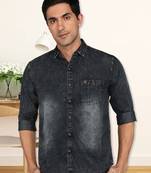 Kuons avenue men's denim casual shirt | denim shirt for men
