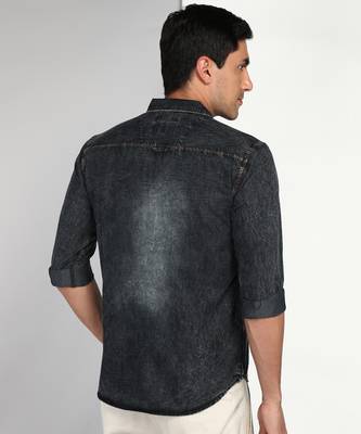 Kuons avenue men's denim casual shirt | denim shirt for men 2