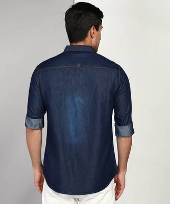 Kuons avenue men's denim casual shirt | denim shirt for men 2