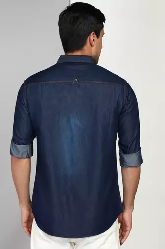 Kuons avenue men's denim casual shirt | denim shirt for men