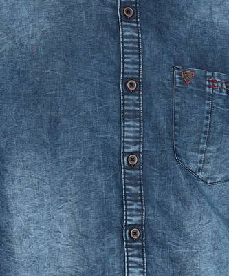 Kuons avenue men's denim casual shirt | denim shirt for men 4