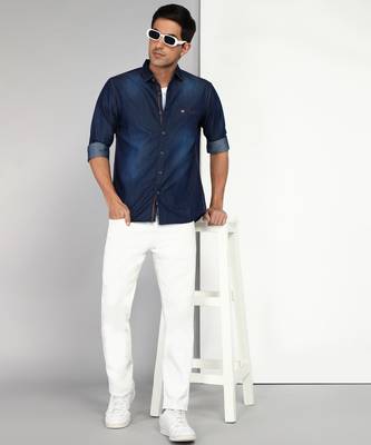 Kuons avenue men's denim casual shirt | denim shirt for men 3