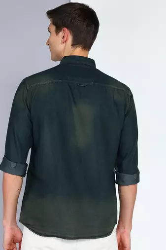 Kuons avenue men's denim casual shirt | denim shirt for men
