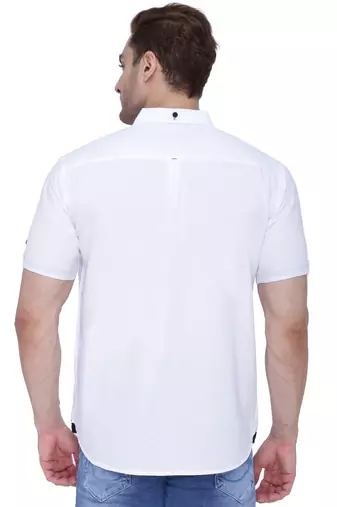 Men's linen cotton casual shirt  | half sleeves shirt for men