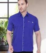 Men's linen cotton casual shirt | half sleeves shirt for men