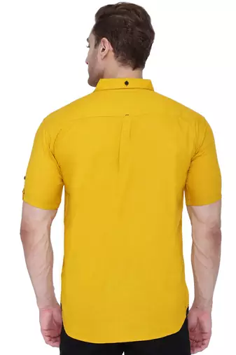 Men's linen cotton casual shirt  | half sleeves shirt for men