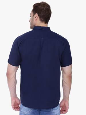 Men's linen cotton casual shirt  | half sleeves shirt for men 2