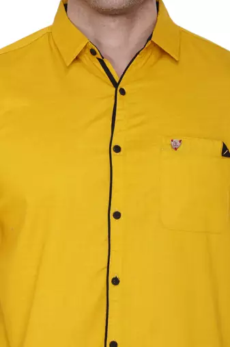 Men's linen cotton casual shirt  | half sleeves shirt for men