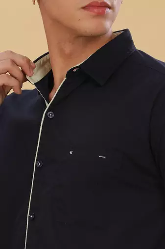 Men's linen cotton casual shirt  | half sleeves shirt for men