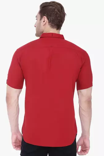 Men's linen cotton casual shirt  | half sleeves shirt for men
