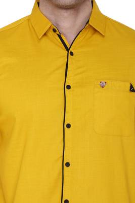 Men's linen cotton casual shirt  | half sleeves shirt for men 4