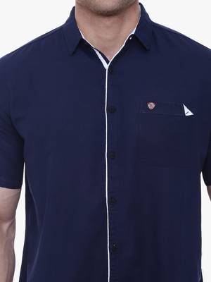 Men's linen cotton casual shirt  | half sleeves shirt for men 4