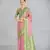 Mauve pink weaving banarasi tissue silk Blend saree