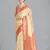 Cream weaving banarasi tissue silk Blend saree