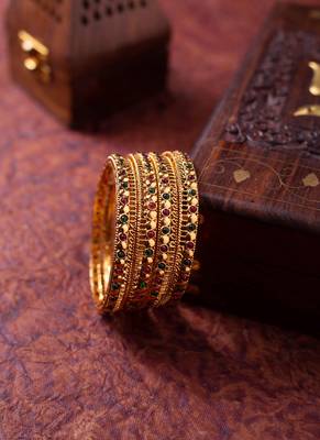 Gold-plated bangles 1