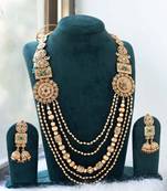 Regal radiance long necklace set
