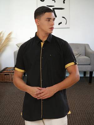 Men's linen cotton casual shirt |  half sleeves shirt for men 1