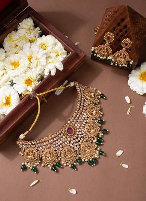 Polki bridal jewelry set 1