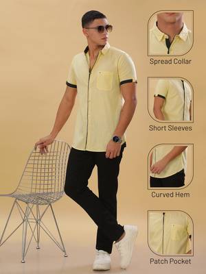 Men's linen cotton casual shirt |  half sleeves shirt for men 3