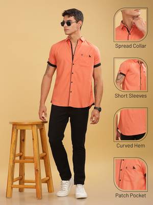 Men's linen cotton casual shirt |  half sleeves shirt for men 3