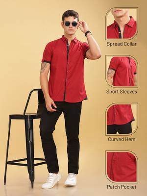 Men's linen cotton casual shirt |  half sleeves shirt for men 3