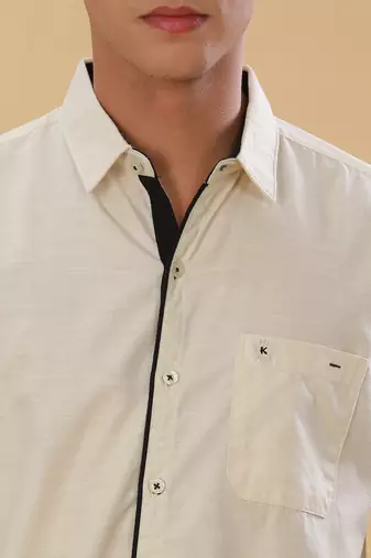 Men's linen cotton casual shirt |  half sleeves shirt for men
