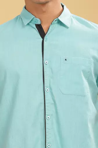Men's linen cotton casual shirt |  half sleeves shirt for men