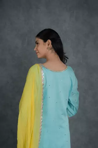 Alina embroidered suit set with dupatta (set of 3)