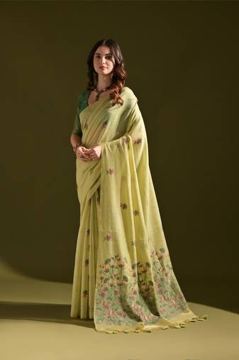 Pista lotus thread woven design