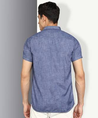 Men's slim fit lyocell casual shirt  | half sleeves shirt for men 2