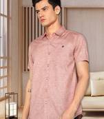 Men's slim fit lyocell casual shirt | half sleeves shirt for men