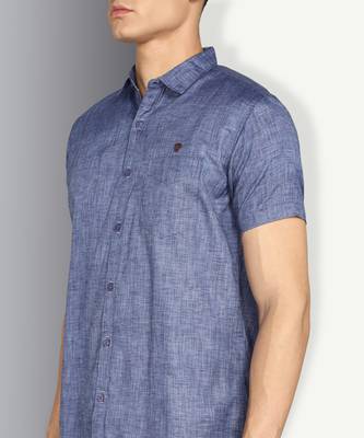Men's slim fit lyocell casual shirt  | half sleeves shirt for men 4