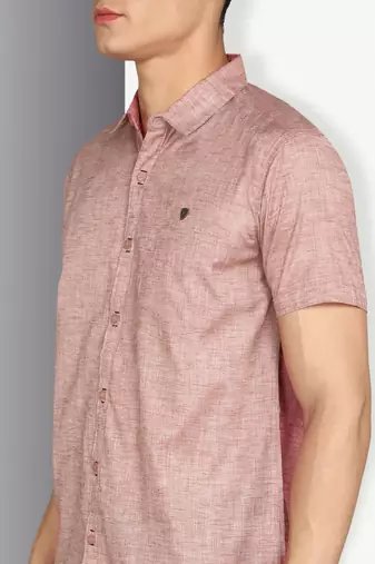 Men's slim fit lyocell casual shirt  | half sleeves shirt for men