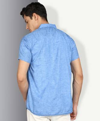 Men's slim fit lyocell casual shirt  | half sleeves shirt for men 2