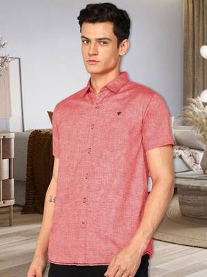 Men's slim fit lyocell casual shirt  | half sleeves shirt for men 1