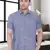 Men's slim fit lyocell casual shirt  | half sleeves shirt for men
