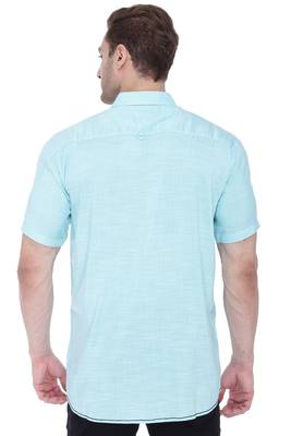 Men's slim fit lyocell casual shirt  | half sleeves shirt for men 2