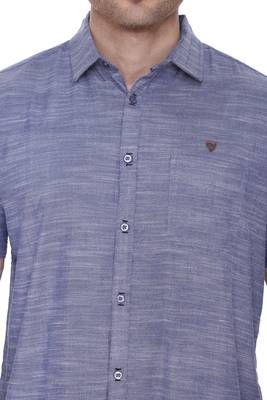 Men's slim fit lyocell casual shirt  | half sleeves shirt for men 4