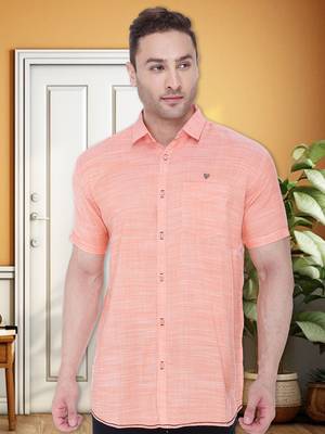 Men's slim fit lyocell casual shirt  | half sleeves shirt for men 1