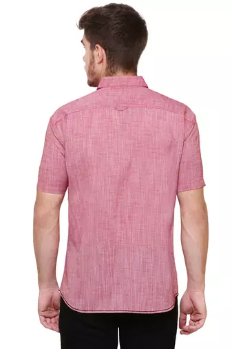 Men's slim fit lyocell casual shirt  | half sleeves shirt for men
