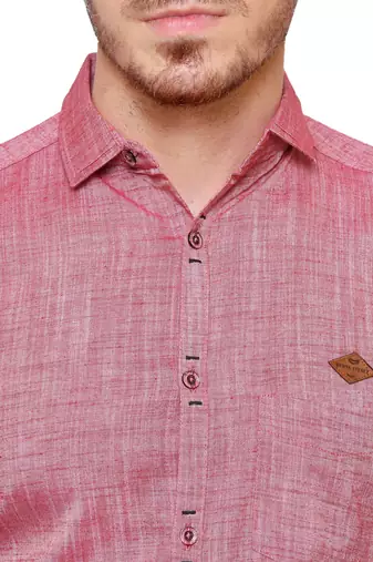 Men's slim fit lyocell casual shirt  | half sleeves shirt for men
