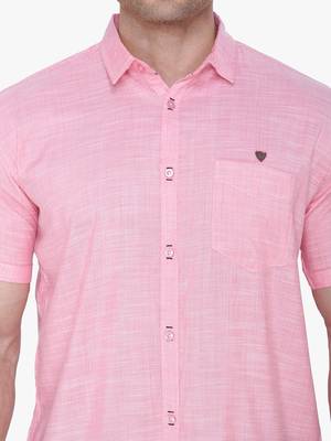 Men's slim fit lyocell casual shirt  | half sleeves shirt for men 4