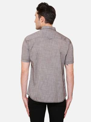 Men's slim fit lyocell casual shirt  | half sleeves shirt for men 2
