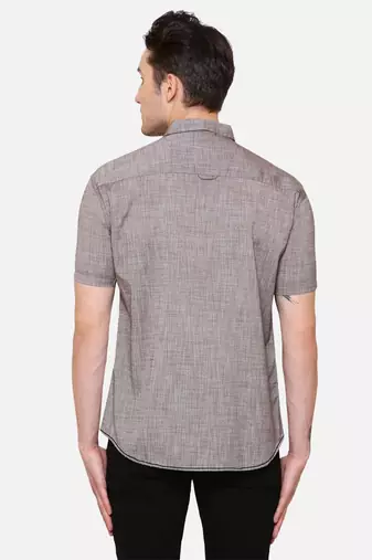 Men's slim fit lyocell casual shirt  | half sleeves shirt for men