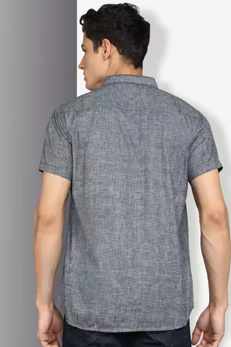Men's slim fit lyocell casual shirt  | half sleeves shirt for men