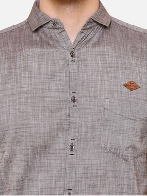 Men's slim fit lyocell casual shirt  | half sleeves shirt for men 4