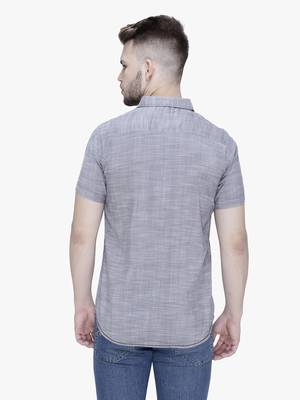 Men's slim fit lyocell casual shirt  | half sleeves shirt for men 2