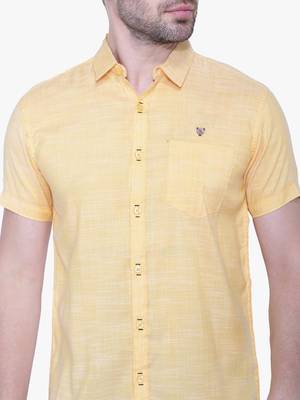 Men's slim fit lyocell casual shirt  | half sleeves shirt for men 4