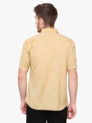 Men's slim fit lyocell casual shirt  | half sleeves shirt for men 2